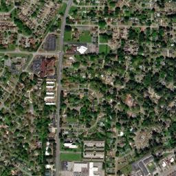 Hickory Hills Alabama High Resolution Satellite Map