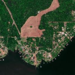 Elk Estates Alabama High Resolution Satellite Map