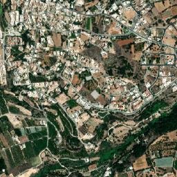 Kissonerga map(satellite map)