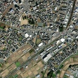 Toyokawa map(satellite map)