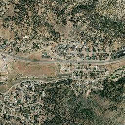 Lake of the Woods California High Resolution Satellite Map