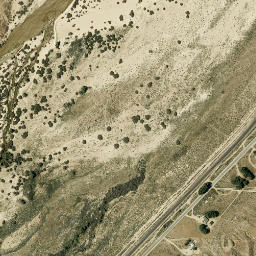 Hodge California High Resolution Satellite Map