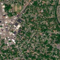 North Florence Alabama High Resolution Satellite Map