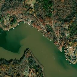 Elk Shores Alabama High Resolution Satellite Map