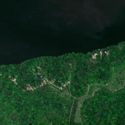 Blue Springs Park Alabama High Resolution Satellite Map