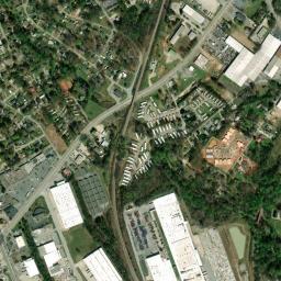 Satellite view of Chanticleer Golf Course