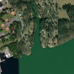 Lakeside Highlands Alabama High Resolution Satellite Map