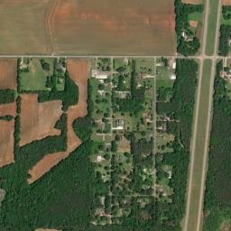 Northside Acres Alabama High Resolution Satellite Map