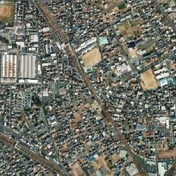 Kozakai-chō map(satellite map)