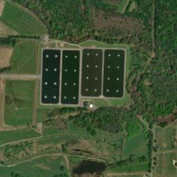 Satellite view of Burns Park Golf Course