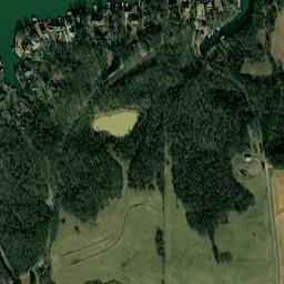 Wilson Lake Shores Alabama High Resolution Satellite Map