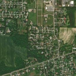 Byram Heights Alabama High Resolution Satellite Map