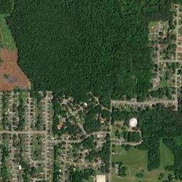 Cherokee Hills Alabama High Resolution Satellite Map