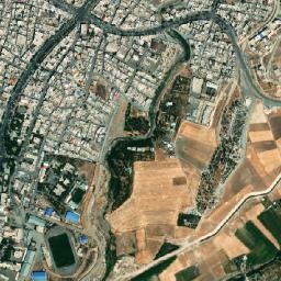 Kamyaran map(satellite map)