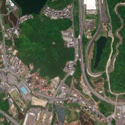 Miyoshi Shi map(satellite map)