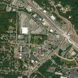 Woodland Heights Arkansas High Resolution Satellite Map