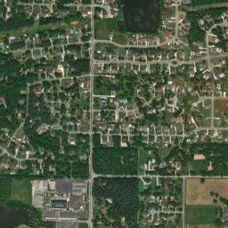 Brookwood Forest Alabama High Resolution Satellite Map