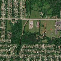 Meadow Lane Estates Alabama High Resolution Satellite Map