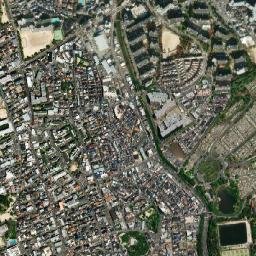 Toyonaka Shi map(satellite map)