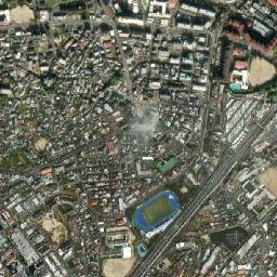 Suita Shi map(satellite map)