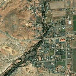 Woodruff Arizona High Resolution Satellite Map