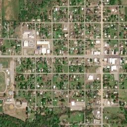 Rush Springs map(satellite map)