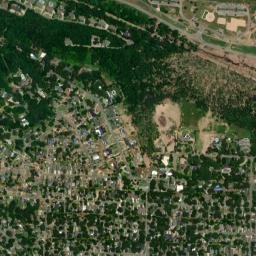 Cammack Village Arkansas High Resolution Satellite Map