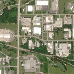 Mercury Alabama High Resolution Satellite Map