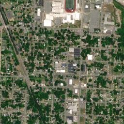 North Little Rock map(satellite map)