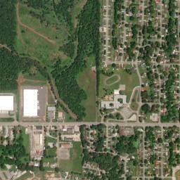 Endsley Acres Alabama High Resolution Satellite Map