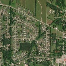 Maysville Alabama High Resolution Satellite Map