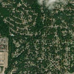 8719 Evergreen Drive, Little Rock, AR High Resolution Satellite Map