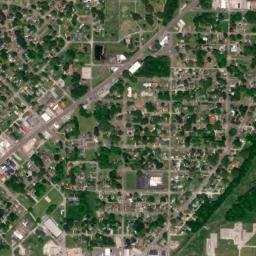 Sheffield Heights Alabama High Resolution Satellite Map