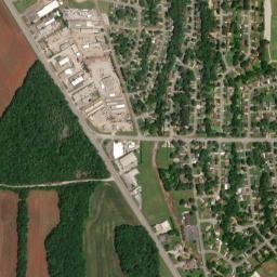 Gentily Forest Alabama High Resolution Satellite Map