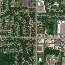 Glen Park Alabama High Resolution Satellite Map