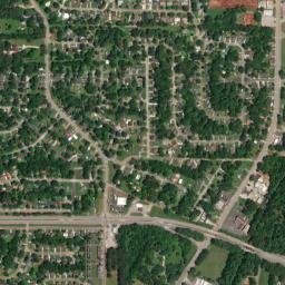 Colonial Hills Alabama High Resolution Satellite Map