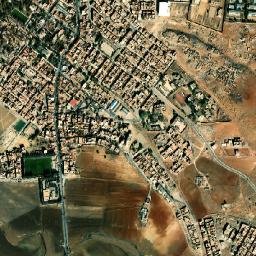 ’Aïn el Hadjar map(satellite map)