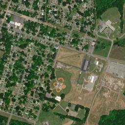 Rose City Arkansas High Resolution Satellite Map