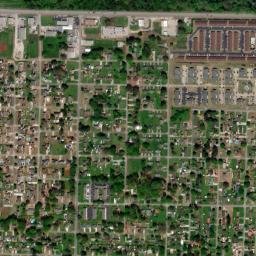 Sherill Gardens Alabama High Resolution Satellite Map