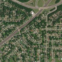 Chapman Heights Alabama High Resolution Satellite Map