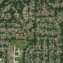 Eastridge Alabama High Resolution Satellite Map