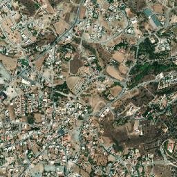 Parekklisha map(satellite map)