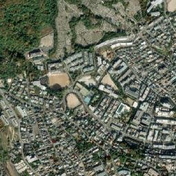 Ashiya Shi map(satellite map)