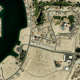 Silver Lakes map(satellite map)
