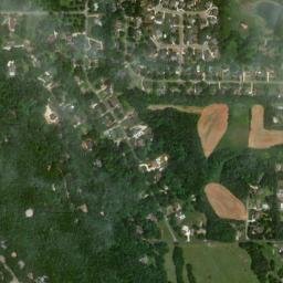 Chickasaw Estates Alabama High Resolution Satellite Map