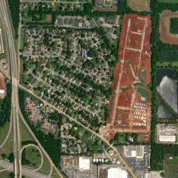 1030 Old Monrovia Road Northwest, Huntsville High Resolution Satellite Map