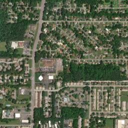 Rutledge Heights Alabama High Resolution Satellite Map