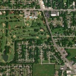 Country Club Park Alabama High Resolution Satellite Map