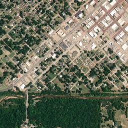 Pauls Valley map(satellite map)