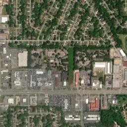 University Park Alabama High Resolution Satellite Map